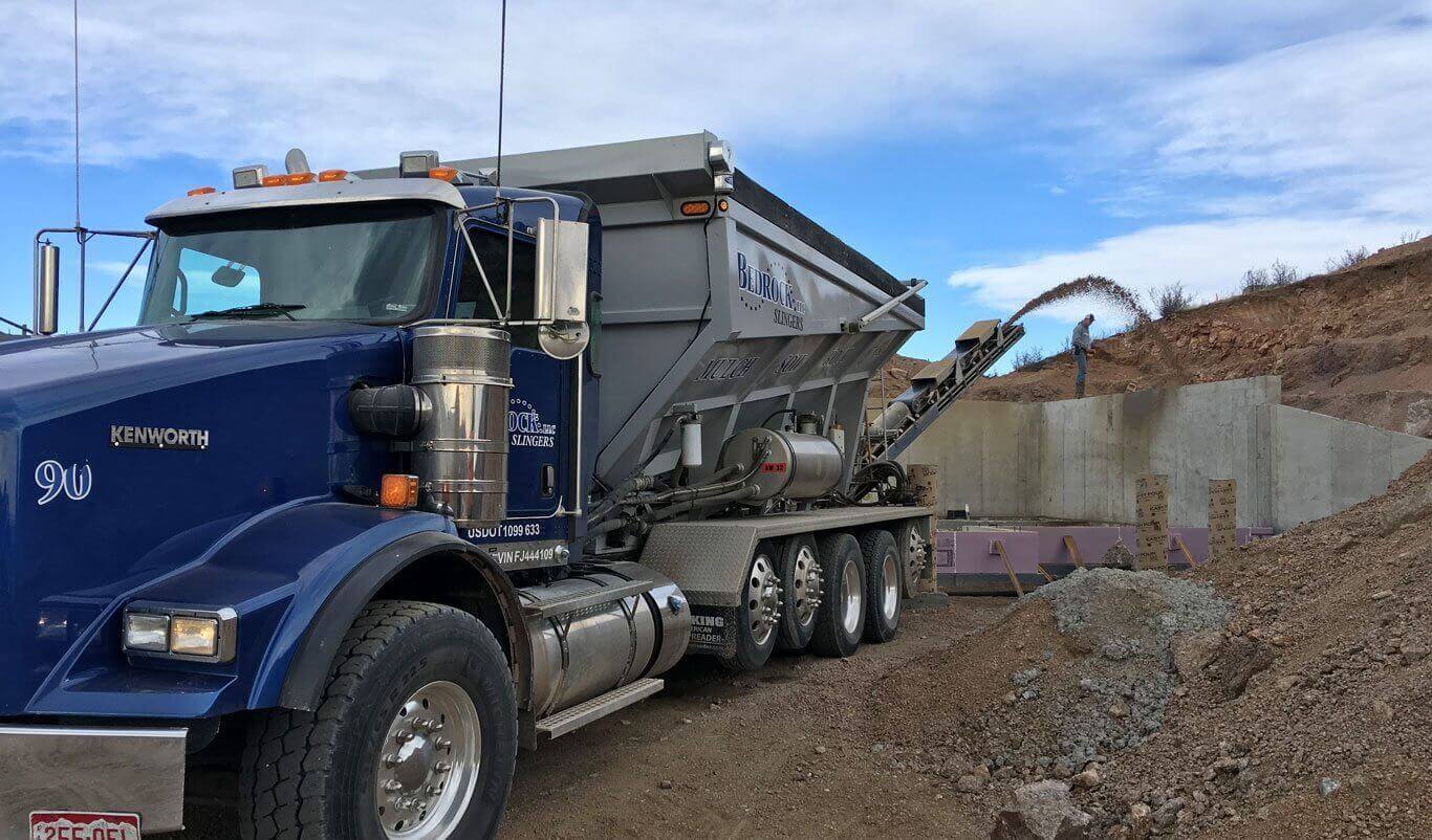 Rock And Gravel Placement Using Rock Slinger Trucks Ground Solutions   Img 3877 